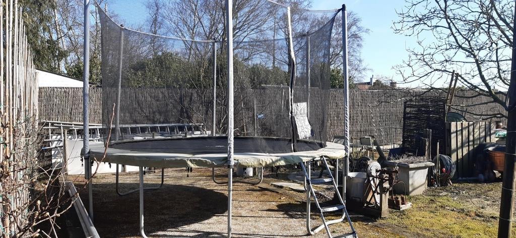 Trampoline  merk domyos, Sport en Fitness, Turnen, Ophalen