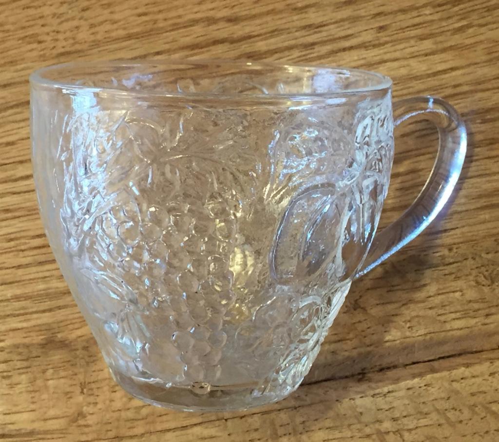 Set/6 Punch - of theeglazen DURALEX France, Ophalen of Verzenden, Zo goed als nieuw, Overige typen