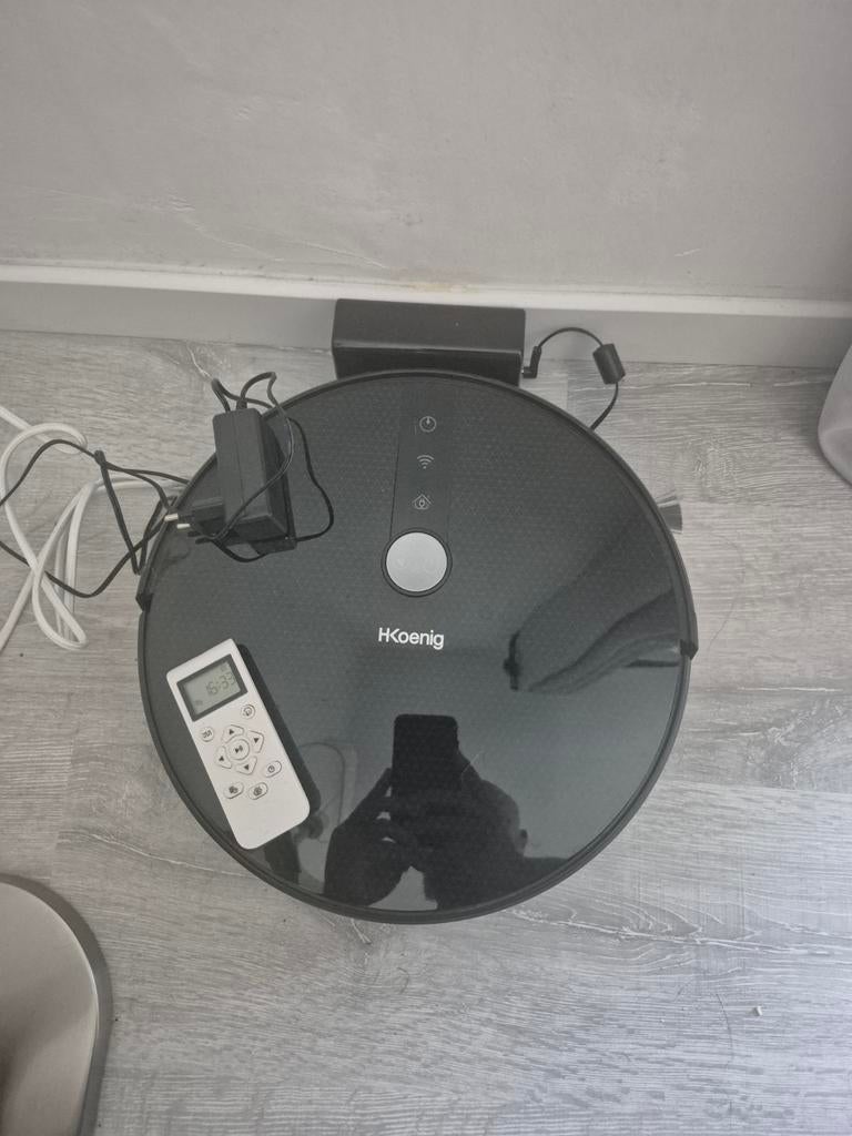 Hkoenig swrc130, Ophalen, Zo goed als nieuw, Reservoir, Robotstofzuiger