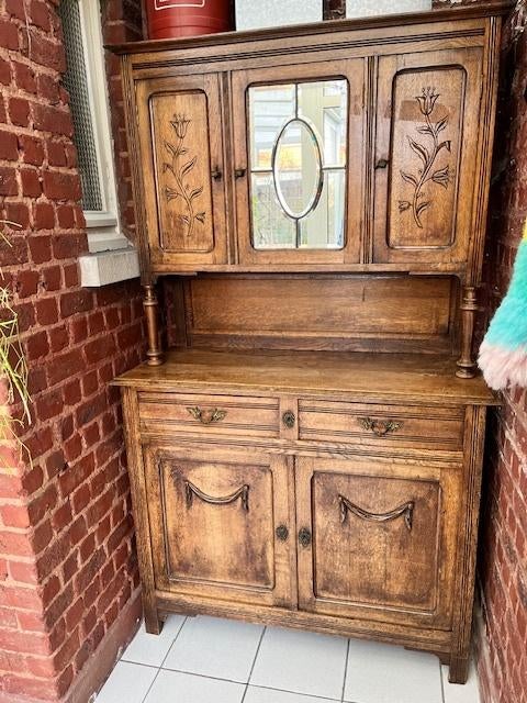 armoire vintage, Maison & Meubles, 25 à 50 cm, Avec tablette(s), 100 à 150 cm, Enlèvement