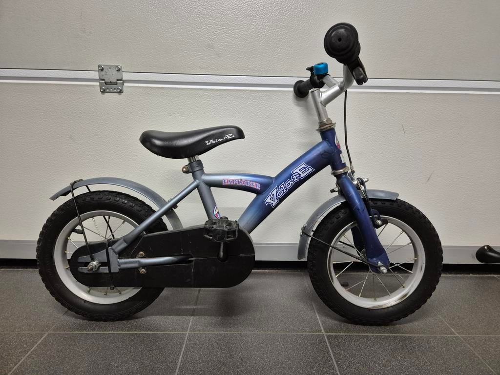 Blauwe Volare kinderfiets, 12 inch!, Fietsen en Brommers, Fietsen | Kinderfietsjes, Ophalen
