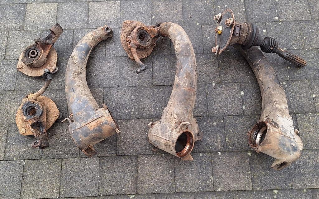 Lot de triangles avant pour Citroën 2CV., Autos : Pièces & Accessoires, Enlèvement, Utilisé, Citroën