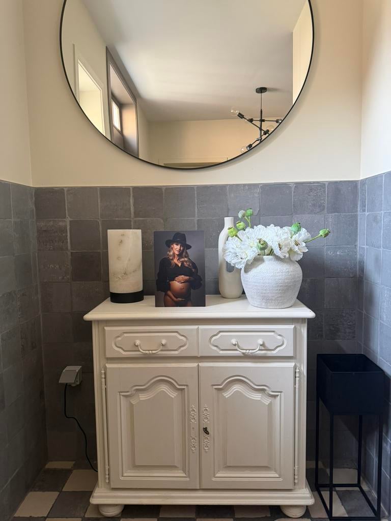 vintage houten dressoir/kast, Enlèvement, Utilisé, Vintage , pastorij