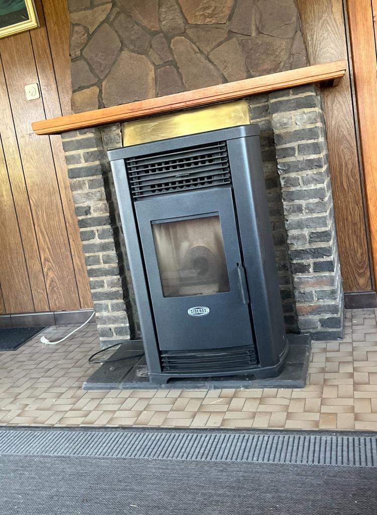 Pelletkachel Sideros, Huis en Inrichting, Kachels, Ophalen, Pelletkachel
