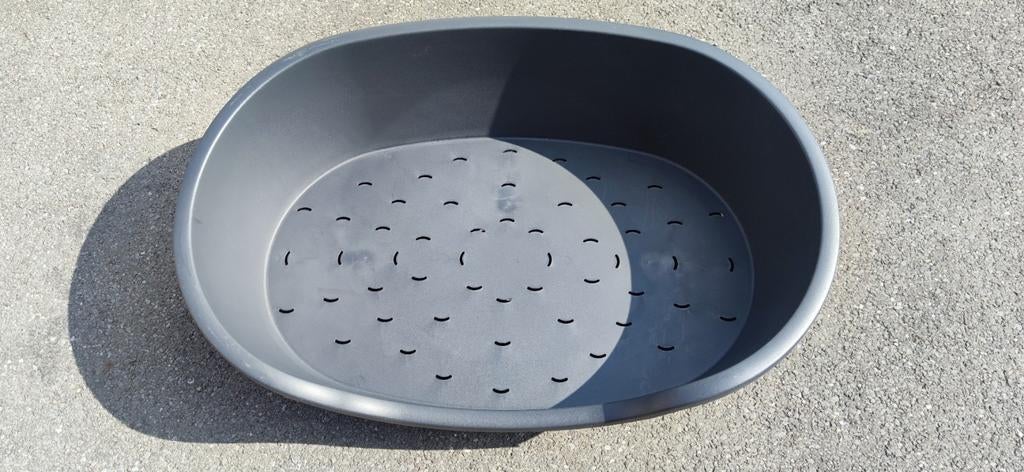 Hondenmand plastiek zwart, Dieren en Toebehoren, Ophalen