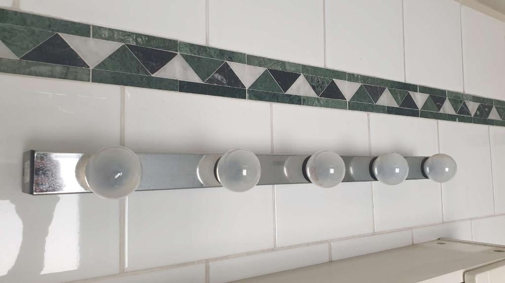 Wandlamp wandverlichting Ikea Musik TYP V8902 max 5 x 40W, Huis en Inrichting, Lampen | Wandlampen, Ophalen