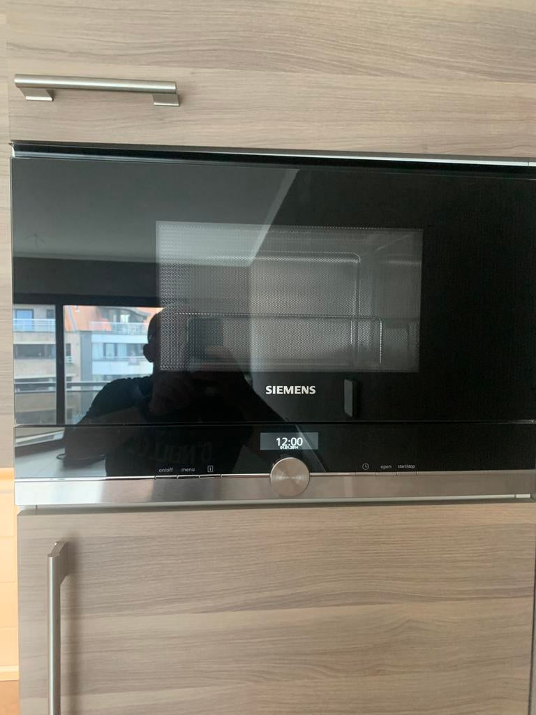 Siemens inbouwmicrogolf oven, Ophalen, Gebruikt, Microgolfoven, Inbouw