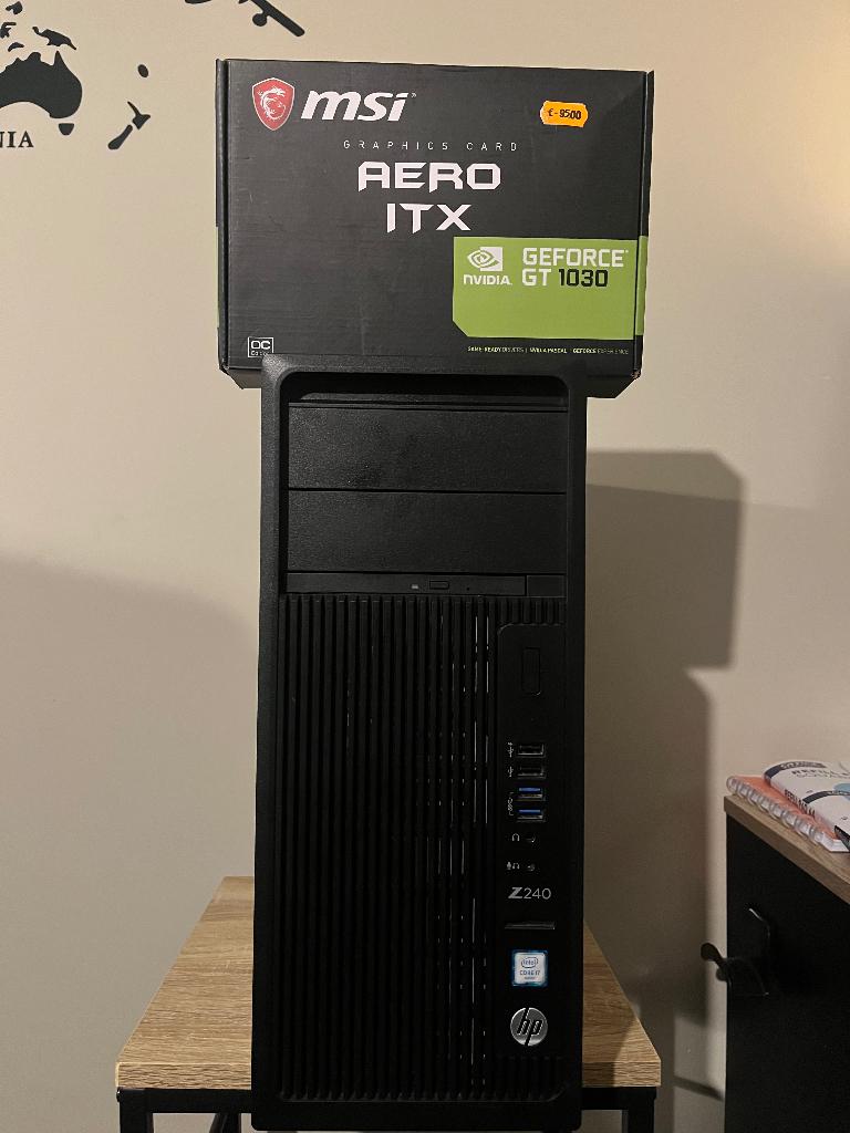 Tour HP Z240 Workstation/BudgetGaming, Ophalen, Zo goed als nieuw, HP, Gaming