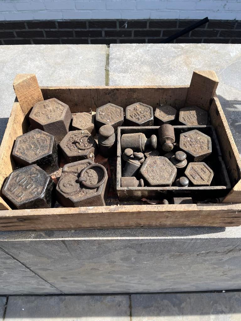 Gewichten voor weegschaal, Bricolage & Construction, Balances, Enlèvement, Comme neuf