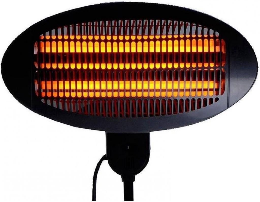 terrasverwarmer electrisch op statief, Tuin en Terras, Ophalen, Zo goed als nieuw, Elektrisch, Vloer