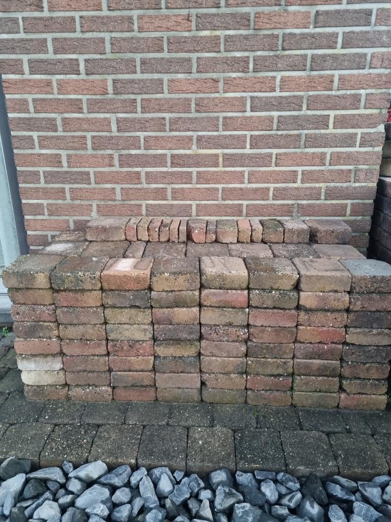 Gratis klinkers 14,5x14,5, Tuin en Terras, Tegels en Klinkers, Ophalen, Klinkers