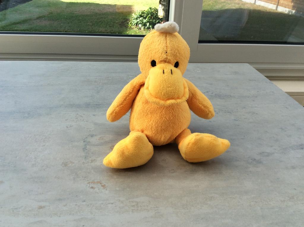 knuffel eend, Ophalen, Zo goed als nieuw, Eend