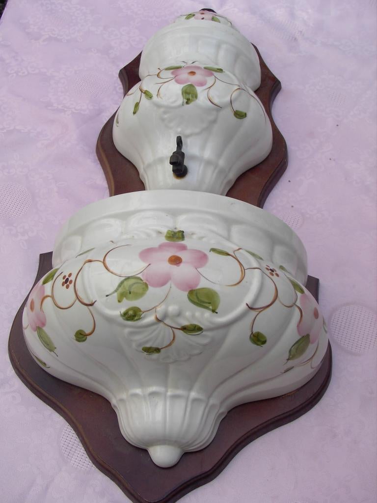 wandsierstuk keramiek, Ophalen, Meerkleurig, Decoratieobject, Steen/keramiek