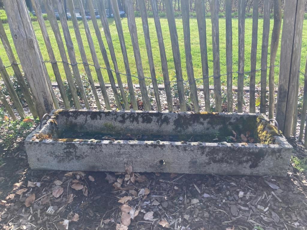 Stenen eetbak, trog, Dieren en Toebehoren, Ophalen, Gebruikt