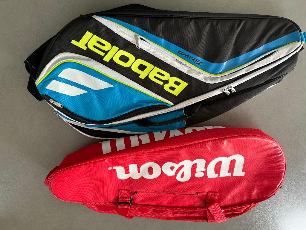 Tennis tassen en rackets, Sport en Fitness, Tennis, Ophalen, Gebruikt, L4, Racket