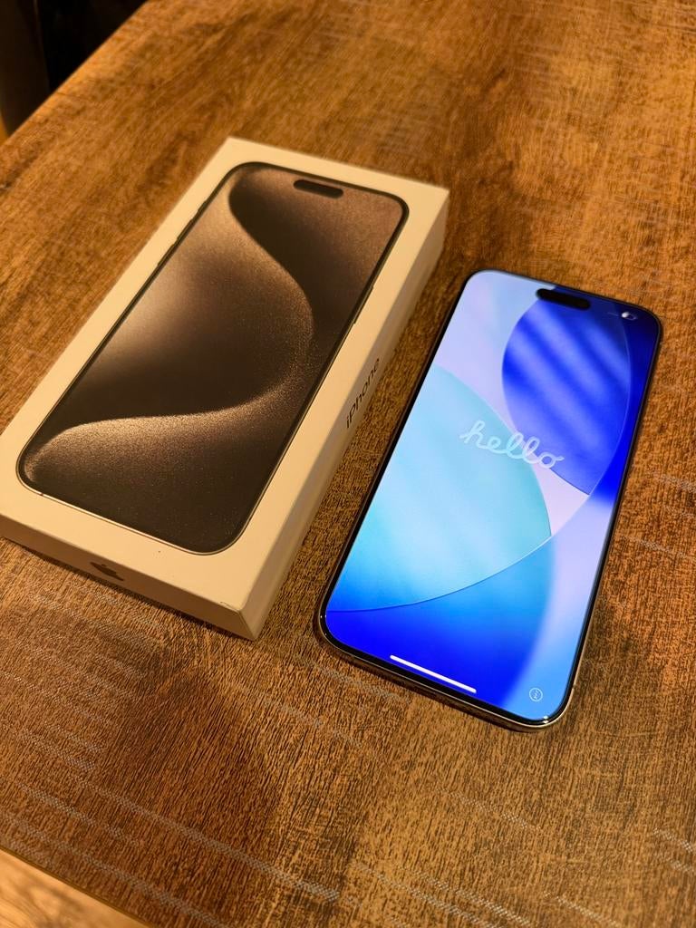 iPhone 15 Pro Max batterie neuve origine Apple, Télécoms, Téléphonie mobile | Apple iPhone, Enlèvement, Comme neuf, IPhone 15