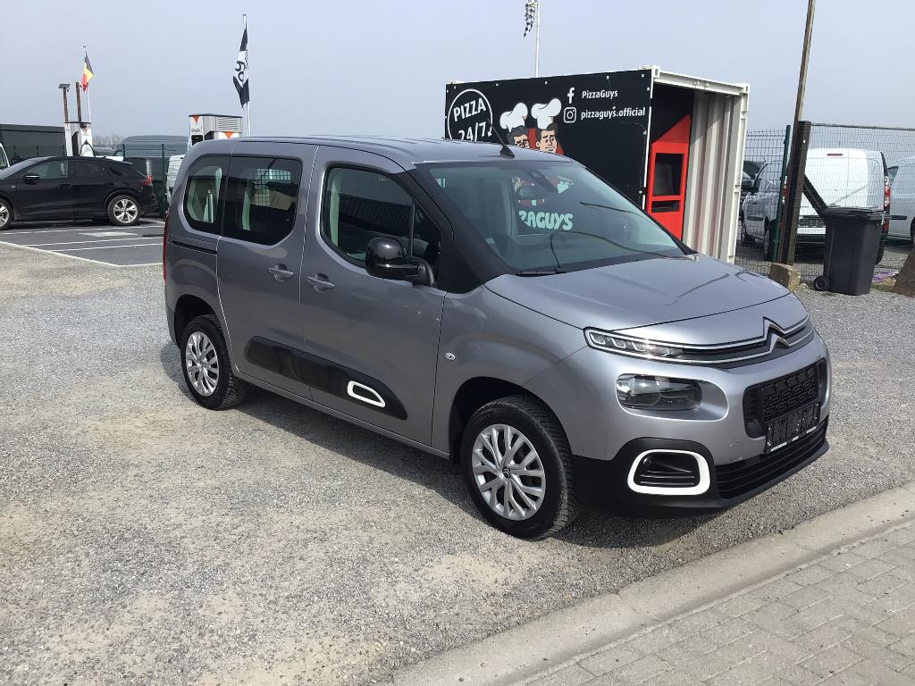 citroen berlingo multi 12i benzine 110pk 2023 72000km 13950e, Autos, Argent ou Gris, Achat, Entreprise, Boîte manuelle
