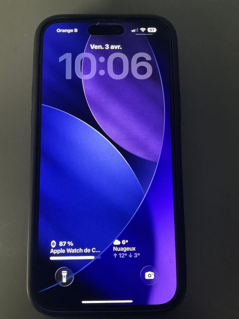 iphone 15 Plus 128 GB, 92 %, 128 GB, Comme neuf, Enlèvement