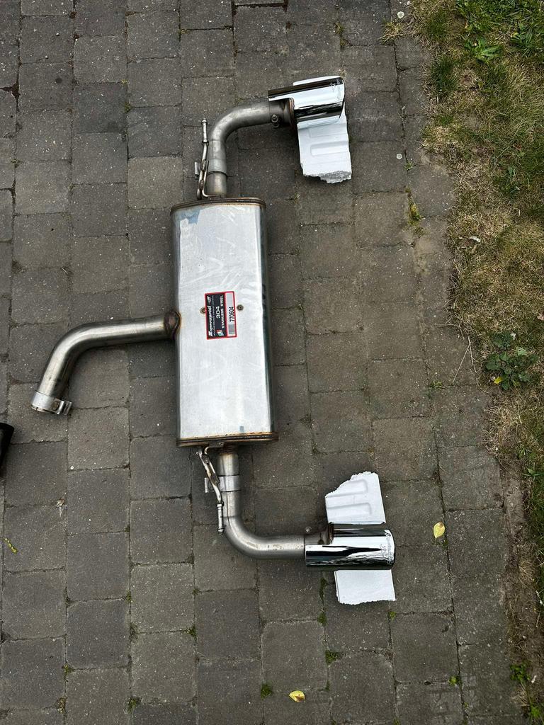 Supersprint straightpipe, downpipe, sportdemper, diffuser, Ophalen, Gebruikt, Volkswagen