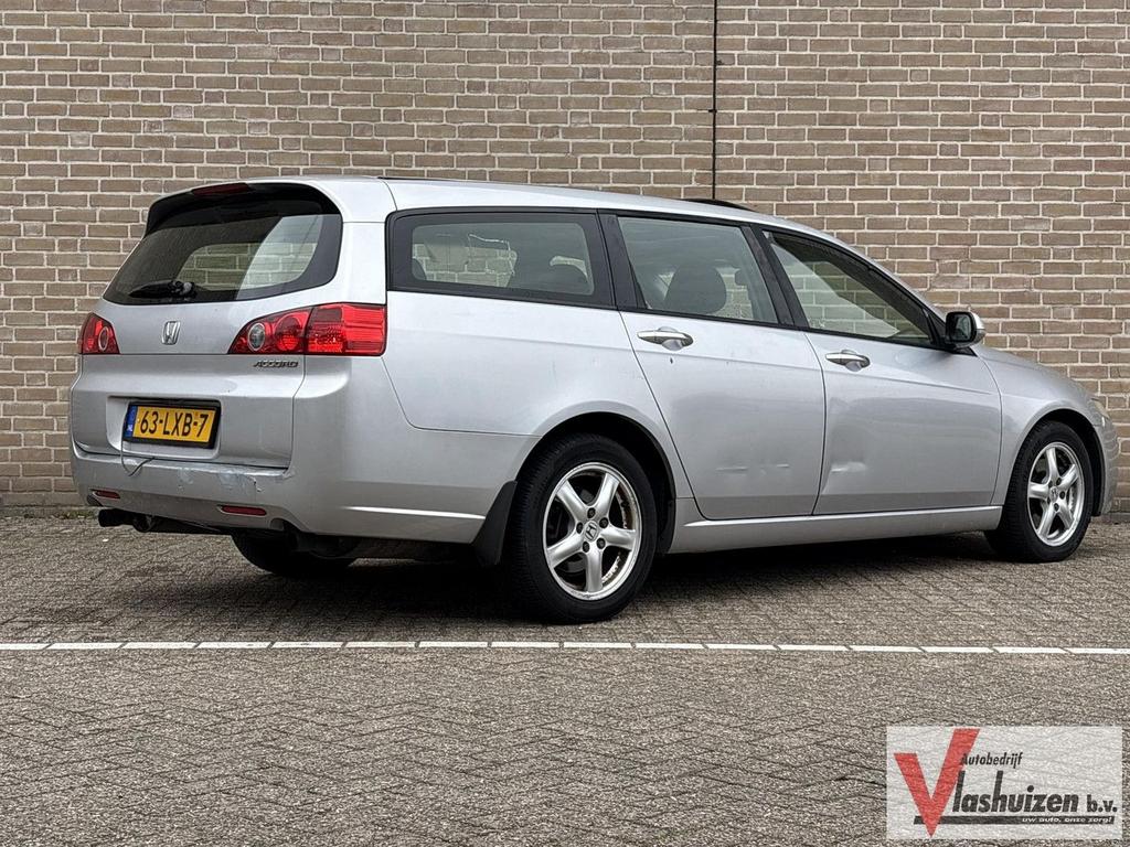 Honda Accord Tourer 2.4i Executive | Climate | Cruise | Navi, Auto's, Honda, Bedrijf, 232 g/km, Zilver of Grijs, Accord