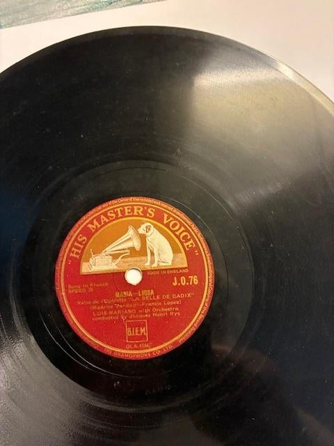 Vieux Disque 78 tours, Enlèvement, Autres types