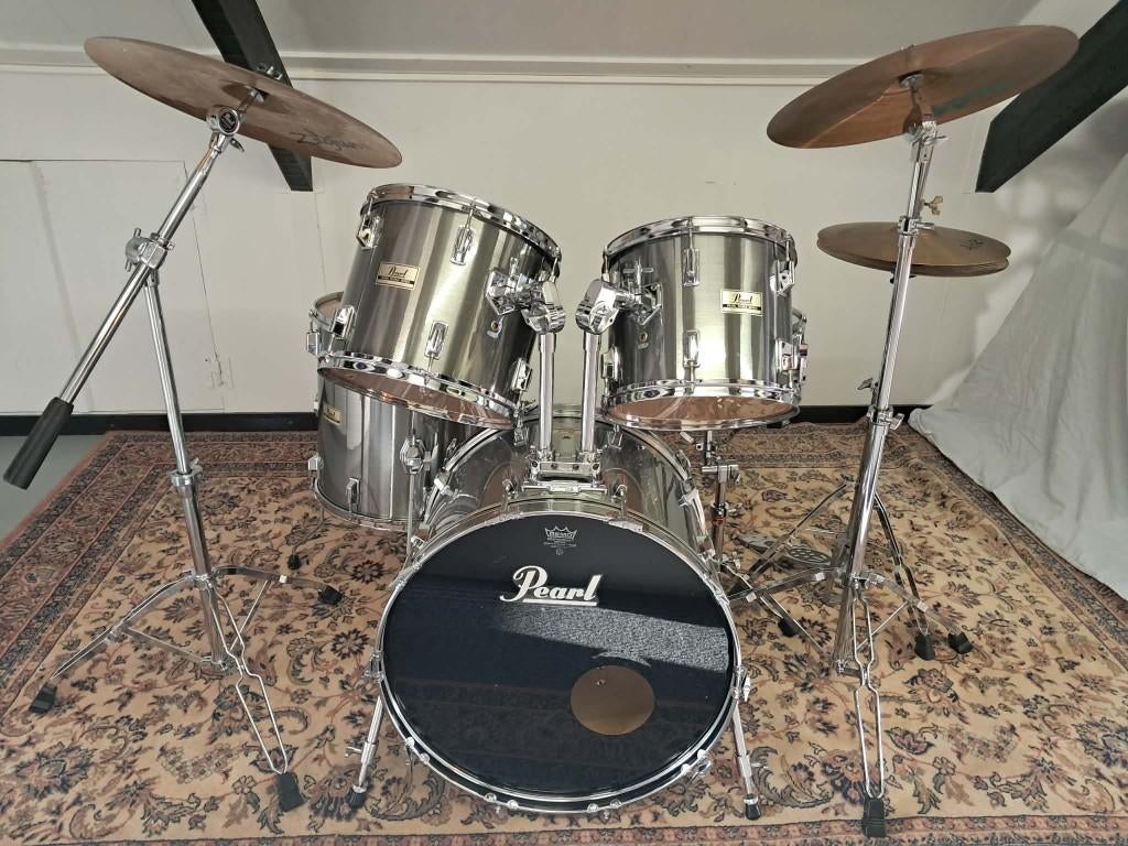 PEARL  drumstel, Muziek en Instrumenten, Drumstellen en Slagwerk, Ophalen, Gebruikt, Pearl