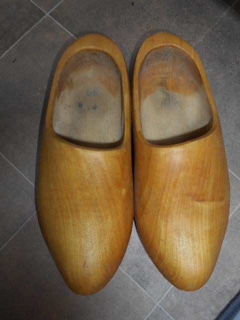 Oude houten klompen - Maat 39, Ophalen of Verzenden