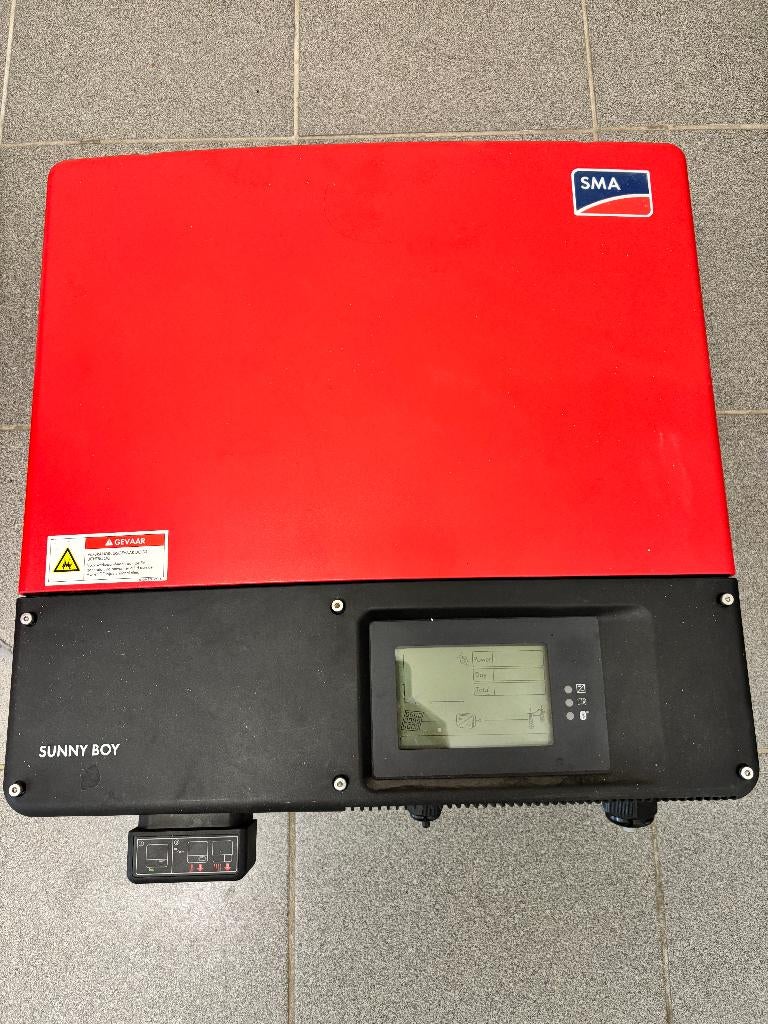 Omvormer SMA, Ophalen, Gebruikt