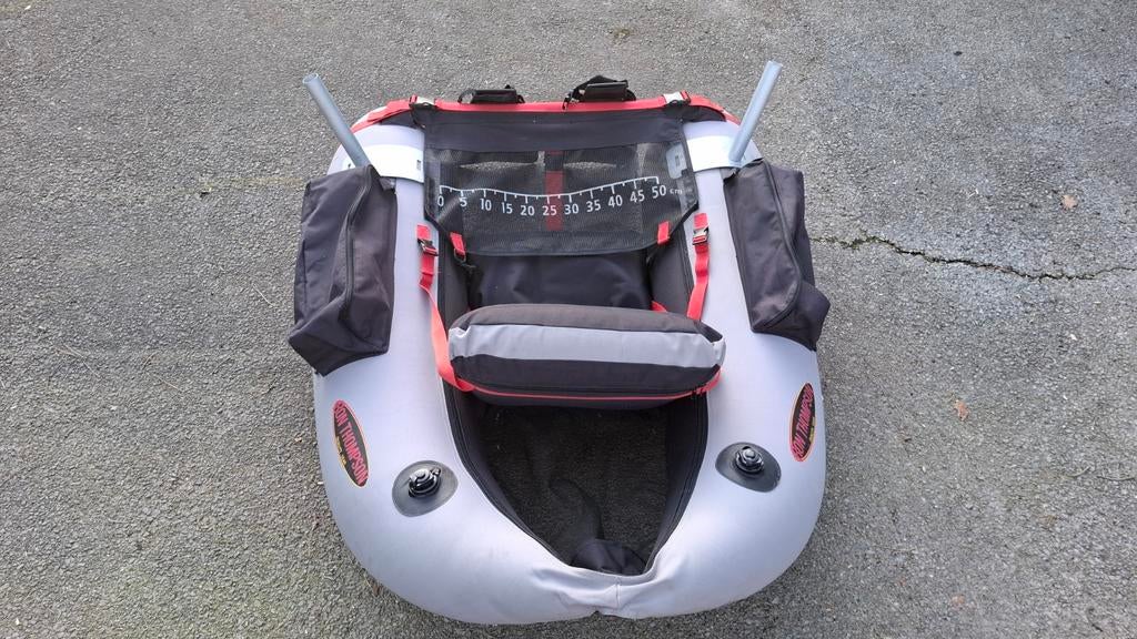 Bellyboat met rvs hengelsteunen en flippers, Ophalen, Zo goed als nieuw, Overige typen