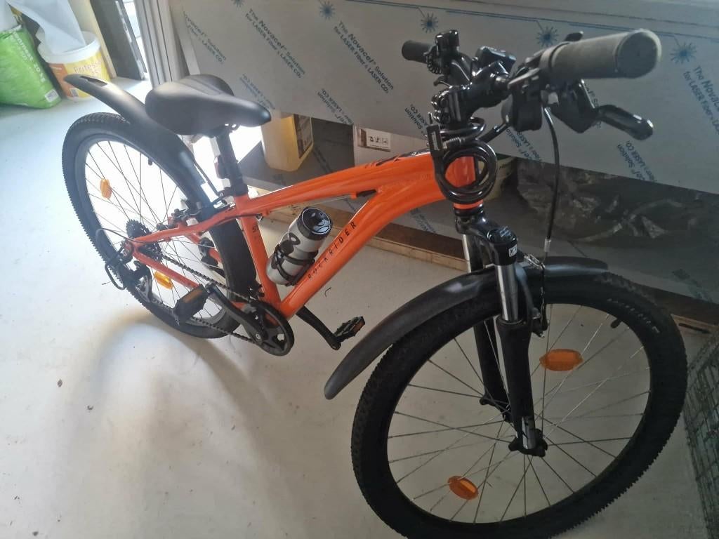 Mountain Bike FIETS Als nieuw oranje Shimano versnellingen, Fietsen en Brommers, Fietsen | Mountainbikes en ATB, Ophalen, Zo goed als nieuw