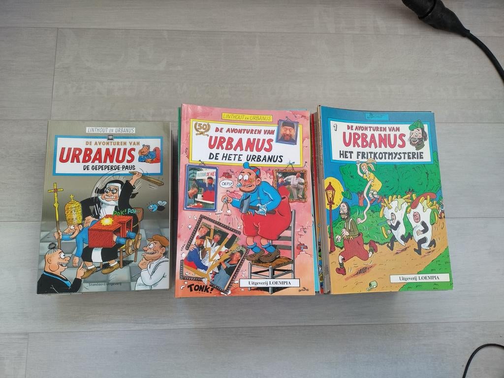 Urbanus strips 1-130 in zeer goede staat., Boeken, Ophalen of Verzenden