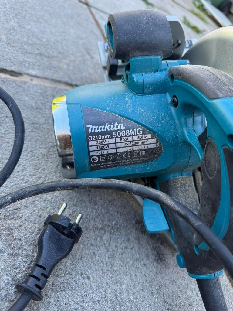 Cirkelzaag makita te koop, Ophalen, Zo goed als nieuw