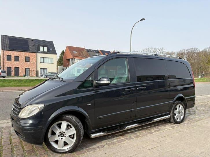 Mercedes-Benz Viano 3.0 Cdi V6 | Automaat | Leder | Airco |, Auto's, Testrit aan huis, Monovolume, 199 g/km, Zwart