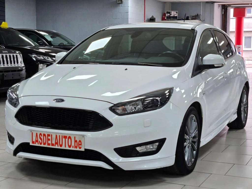Ford Focus 1.0i EcoBoost ST Line Carplay Android Gps Blue Pa, Auto's, Ford, Focus, Stof, Gebruikt, USB
