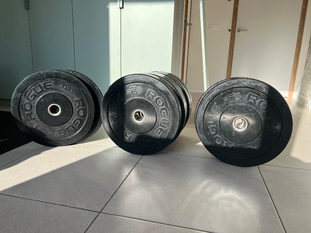 Rogue HG 2.0 Bumper Plates - Halterschijven, Ophalen, Gebruikt, Benen, Halterschijven