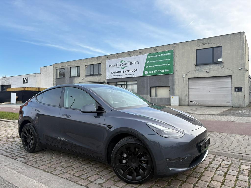 Tesla Model Y| 4X4 | Long Range | Dual Motor |94 Dkm| 2021 |, Testrit aan huis, Monovolume, Zwart, Leder