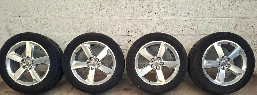 Jantes Audi Q5 Q7 en 235/55/R19, Autos : Pièces & Accessoires, Pneus été, Autre, Jante(s), 19 pouces