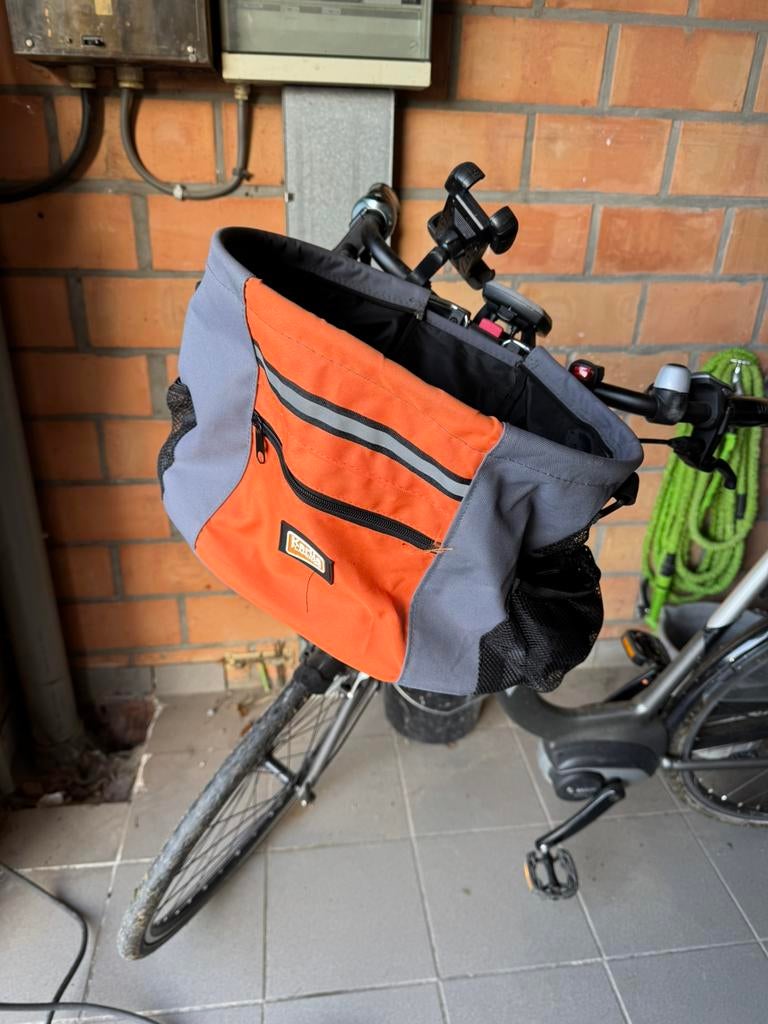 Hondenmand op fiets, Fietsen en Brommers, Ophalen, Zo goed als nieuw