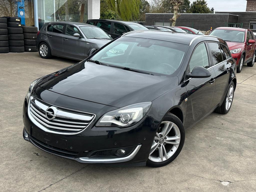 OPEL INSIGNIA SPORTS TOURER SW 1,4 L à essence 140 CV, Autos, Euro 6, Entreprise, Capteur de lumière, Noir