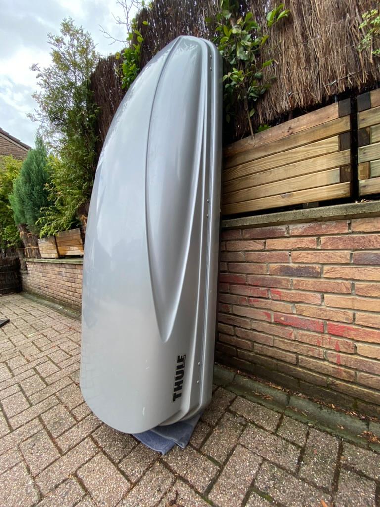 Thule Atlantis 780 - coffre toit, Autos : Divers, Coffres de toit, Enlèvement, Utilisé