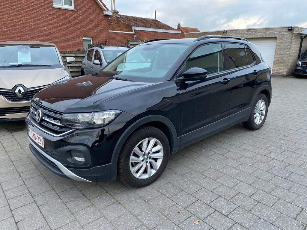 Vw T-Cross 1000cc benzine, Auto's, T-Cross, Euro 6, Zwart, Bedrijf