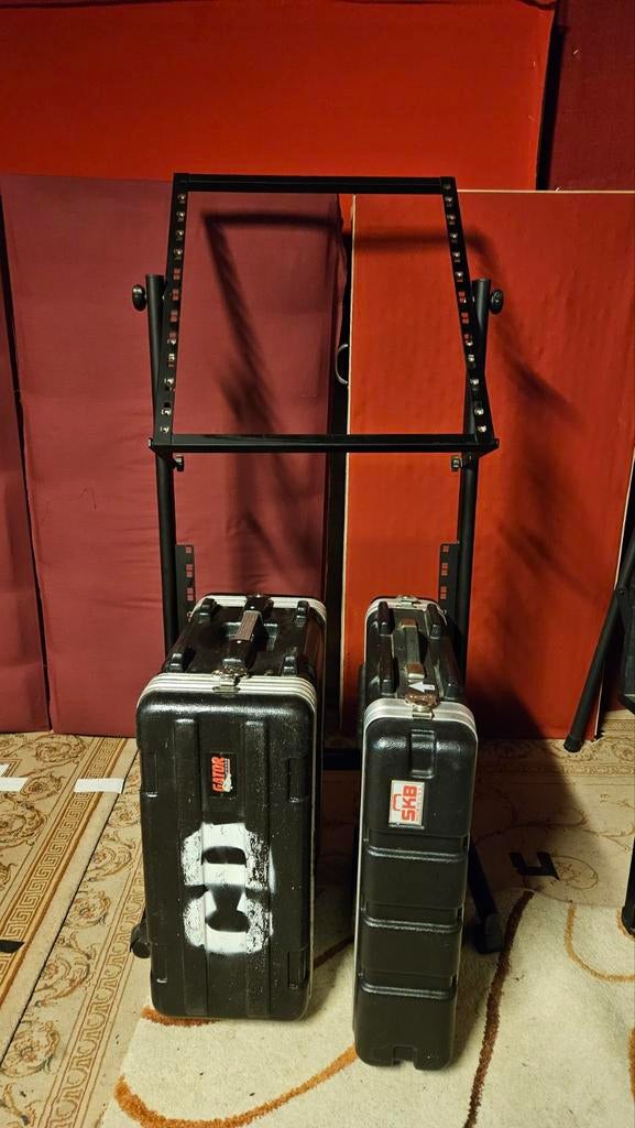 Racks 19 pouces, Enlèvement, Utilisé, Autres instruments, Flight case