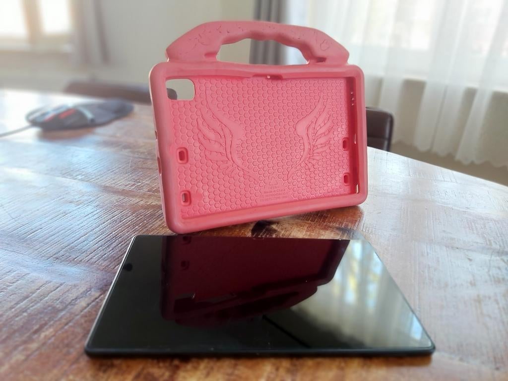 Samsung galaxyTab a7met een tablethoesje en schermbeschermer, Computers en Software, Android Tablets, Ophalen of Verzenden