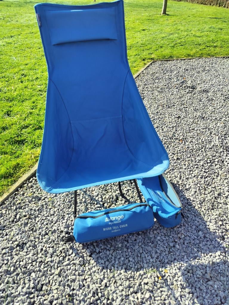 Kampeerstoeltjes, Ophalen