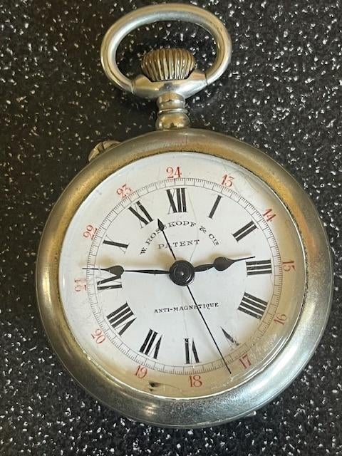 Zakhorloge, Overige merken, Zakhorloge, Staal, 1900 tot 1930