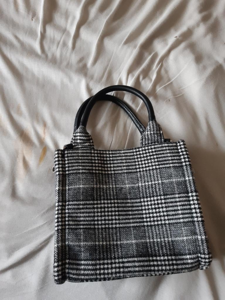 Handtas, Ophalen of Verzenden, Zo goed als nieuw, Grijs, Handtas