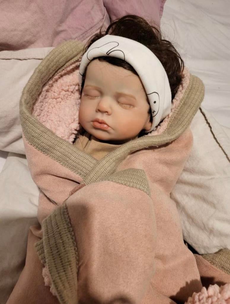 Reborn, Verzamelen, Poppen, Ophalen of Verzenden, Zo goed als nieuw, Pop