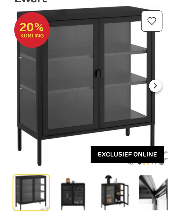 Durf te vragen iemand zo een vitrinekast ?, Huis en Inrichting, Kasten | Vitrinekasten, Ophalen, Zo goed als nieuw