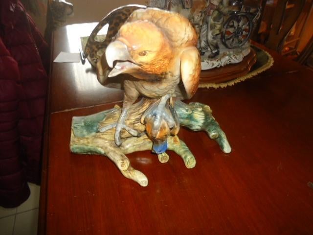 groot stenen beeld arend, Antiek en Kunst, Ophalen