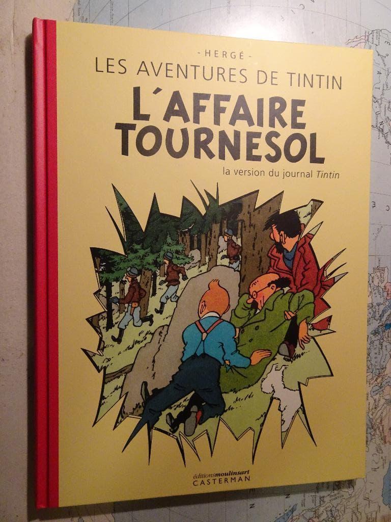 BD Tintin - The Tournesol Affair - Versie van het Journal, Eén stripboek, Nieuw, Ophalen of Verzenden, HERGE
